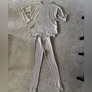 Aerie Waffle Knit Comfort Set